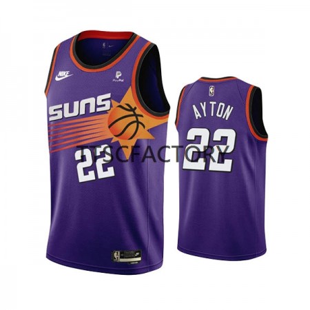 Dres Phoenix Suns DeAndre Ayton 22 Nike 2022-23 Classic Edition Ljubičasta Swingman - Muške
